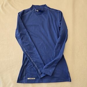 Under Armour Womens Cold Gear Fitted  Running Shirt Size M